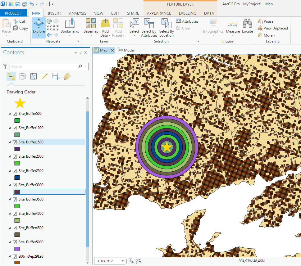 Model Builder Dans ArcGis Pro 1.0 | Blog SIG & Territoires