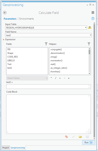 The New Field Calculator In ArcGis Pro | Blog GIS & Territories